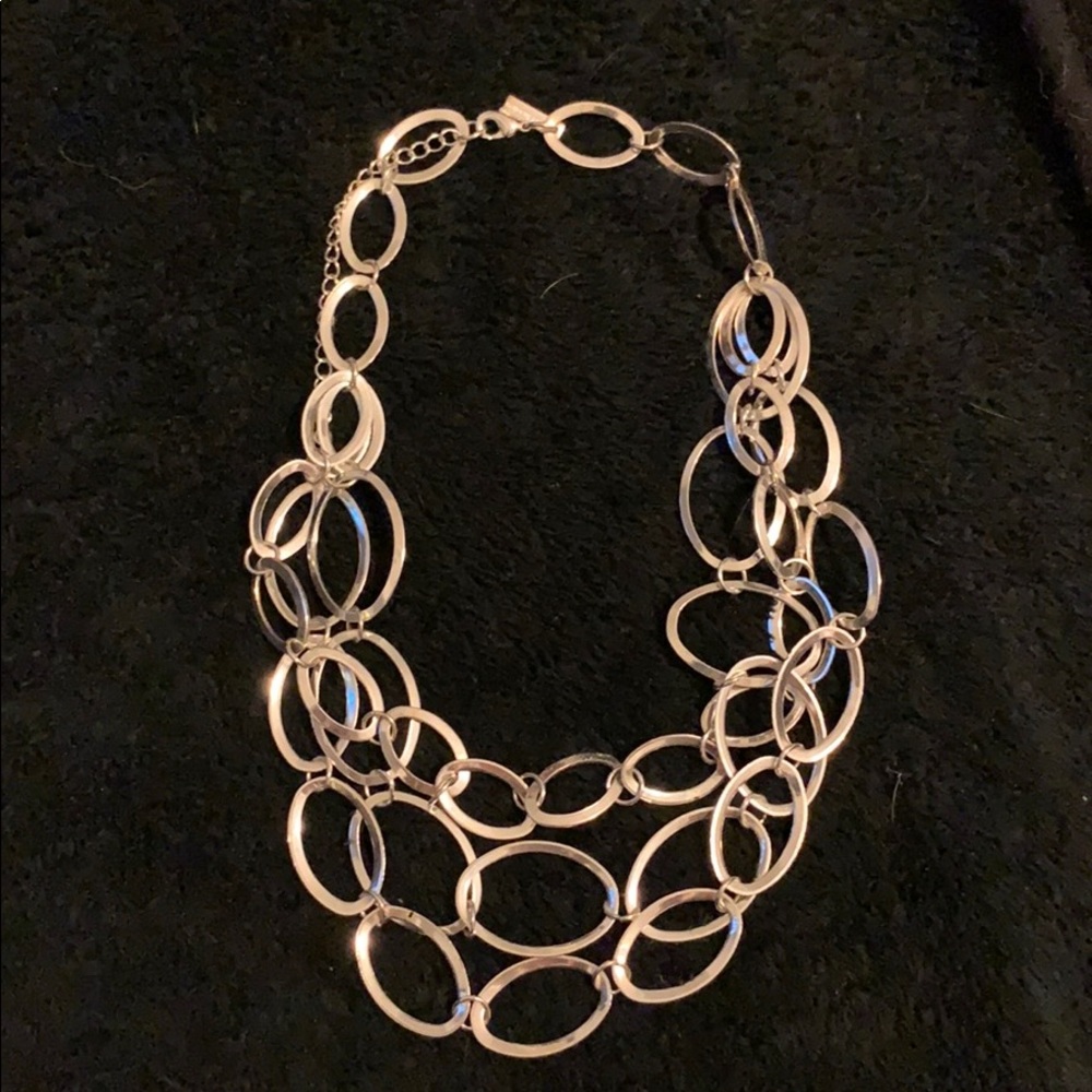 Silver choker